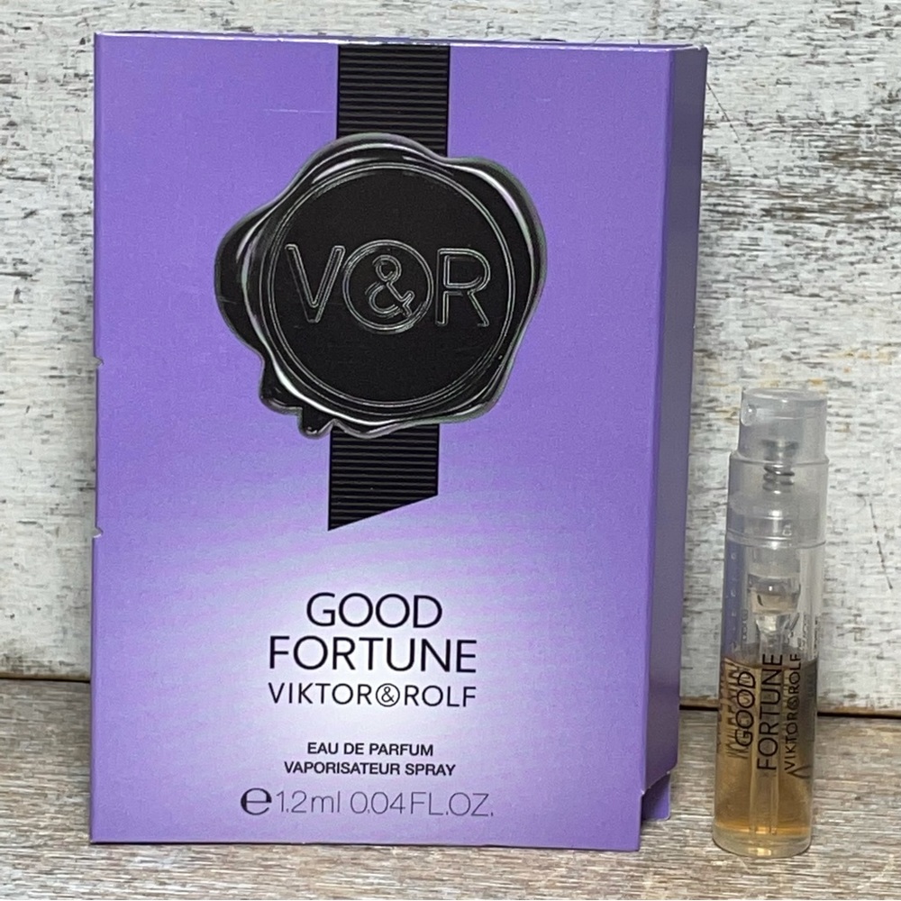 Viktor & Rolf Good Fortune Eau De Parfum Sample Spray Vial 1.2 mL / 0.04 oz New